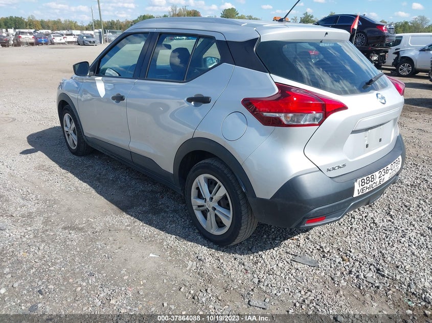 VIN 3N1CP5CU4KL499527 2019 NISSAN KICKS S