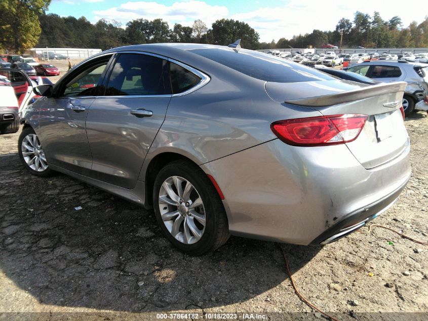 2015 CHRYSLER 200 C - 1C3CCCCG5FN515400