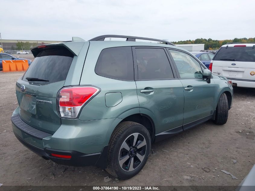2018 SUBARU FORESTER 2.5I PREMIUM - JF2SJAEC4JH605853