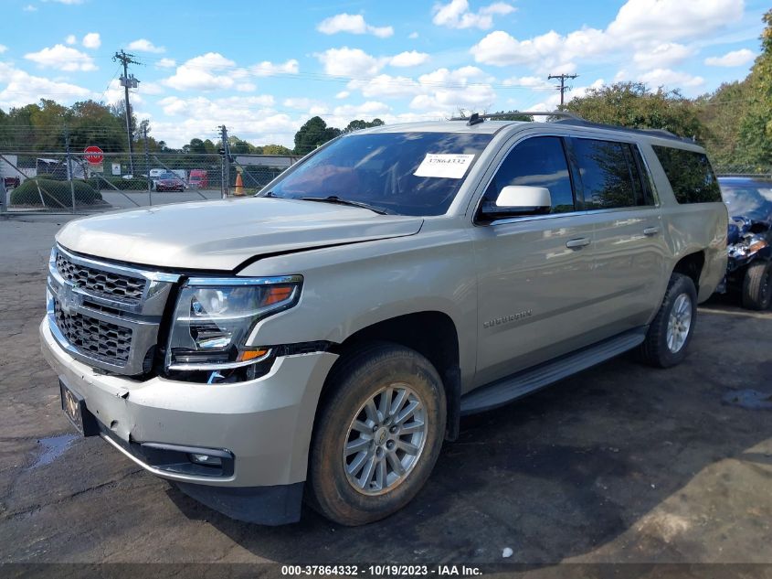 2015 CHEVROLET SUBURBAN LT - 1GNSKJKC1FR232439