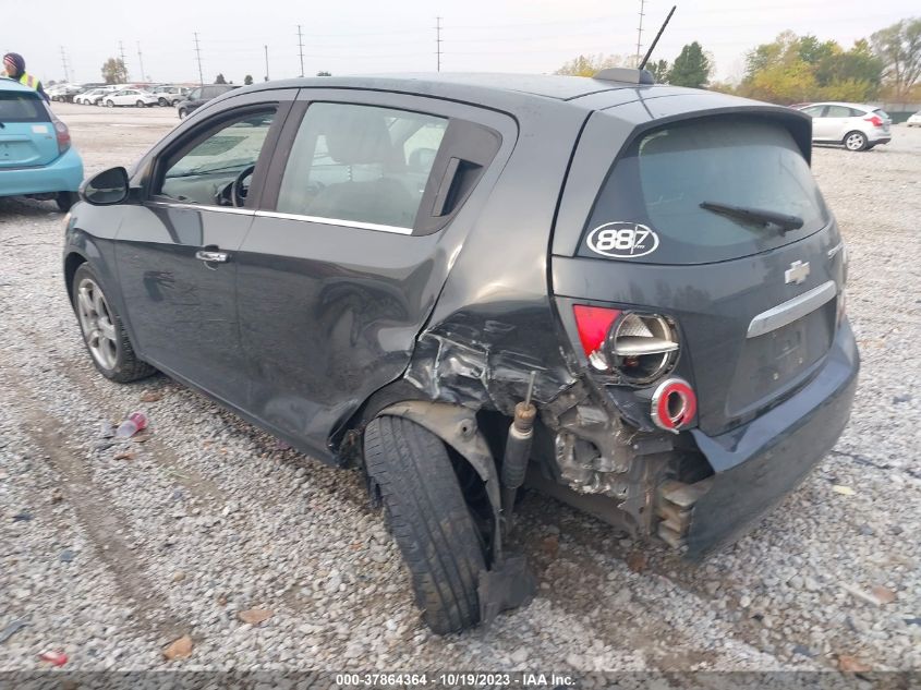 2015 CHEVROLET SONIC LTZ - 1G1JE6SB7F4111145