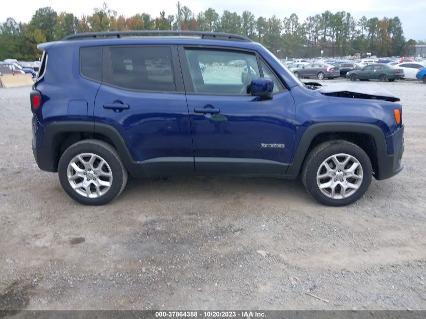 2016 JEEP RENEGADE LATITUDE - ZACCJBBTXGPD93958