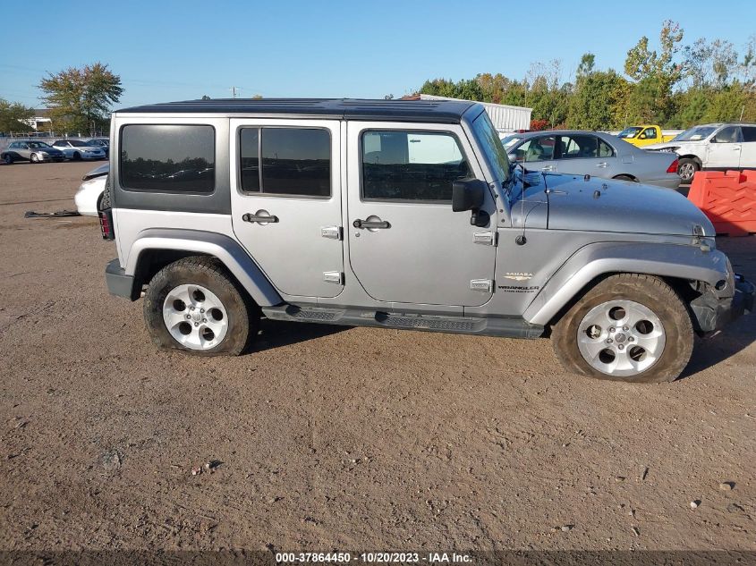 2015 JEEP WRANGLER UNLIMITED SAHARA - 1C4BJWEG5FL530955