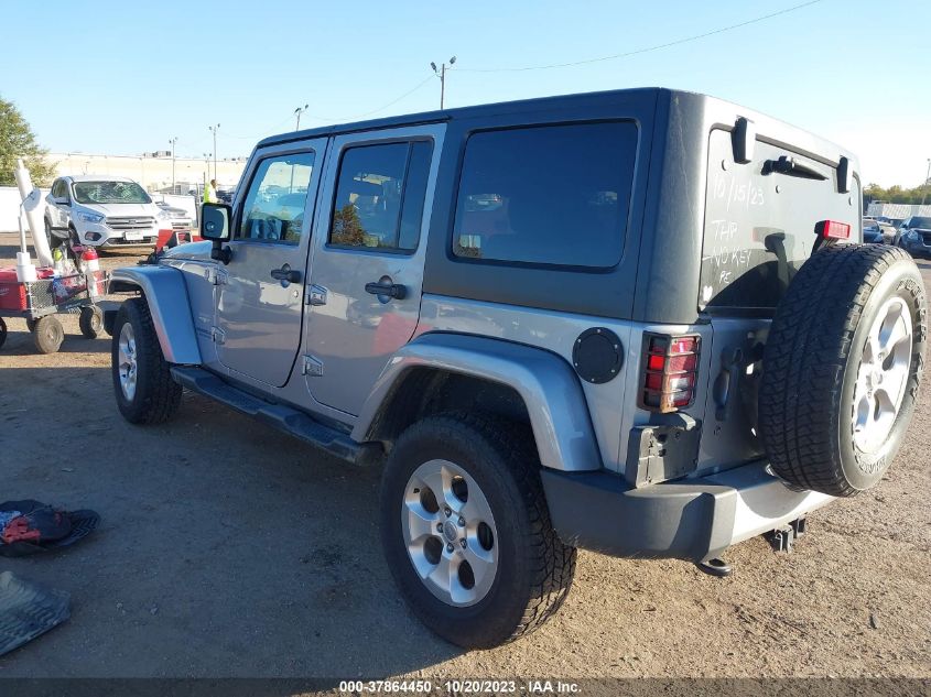 2015 JEEP WRANGLER UNLIMITED SAHARA - 1C4BJWEG5FL530955