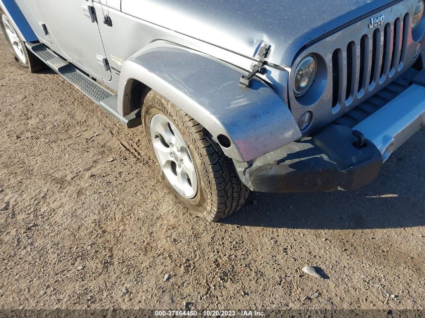2015 JEEP WRANGLER UNLIMITED SAHARA - 1C4BJWEG5FL530955