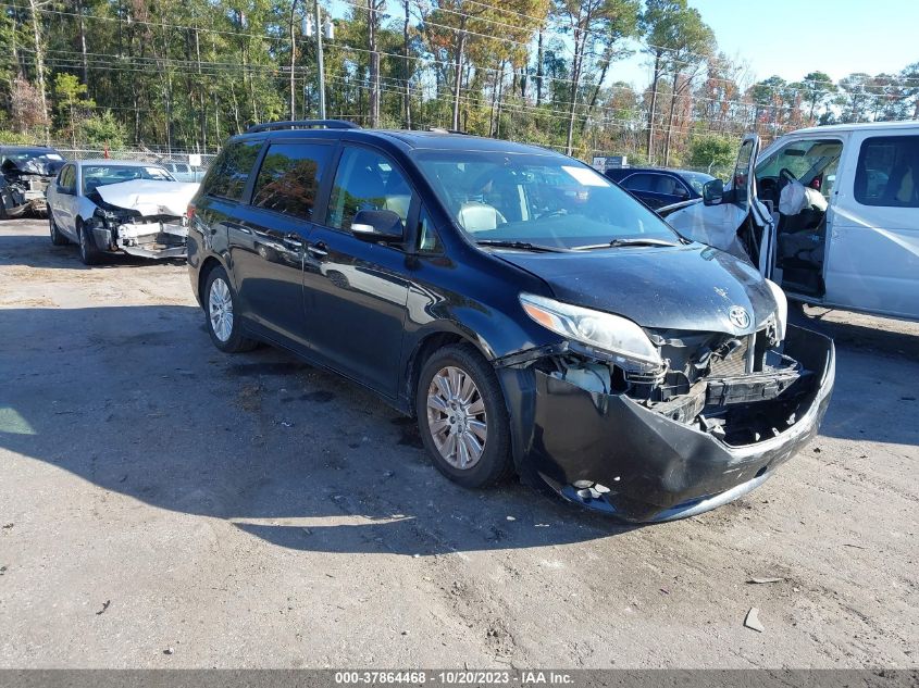 2015 TOYOTA SIENNA XLE/LIMITED - 5TDYK3DC2FS589562