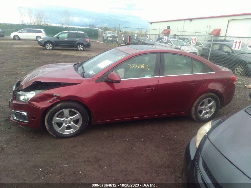2016 CHEVROLET CRUZE LIMITED LT - 1G1PE5SB7G7167543