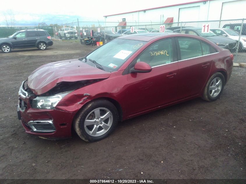 2016 CHEVROLET CRUZE LIMITED LT - 1G1PE5SB7G7167543