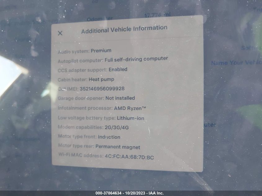 2022 TESLA MODEL 3 LONG RANGE - 5YJ3E1EB9NF340142