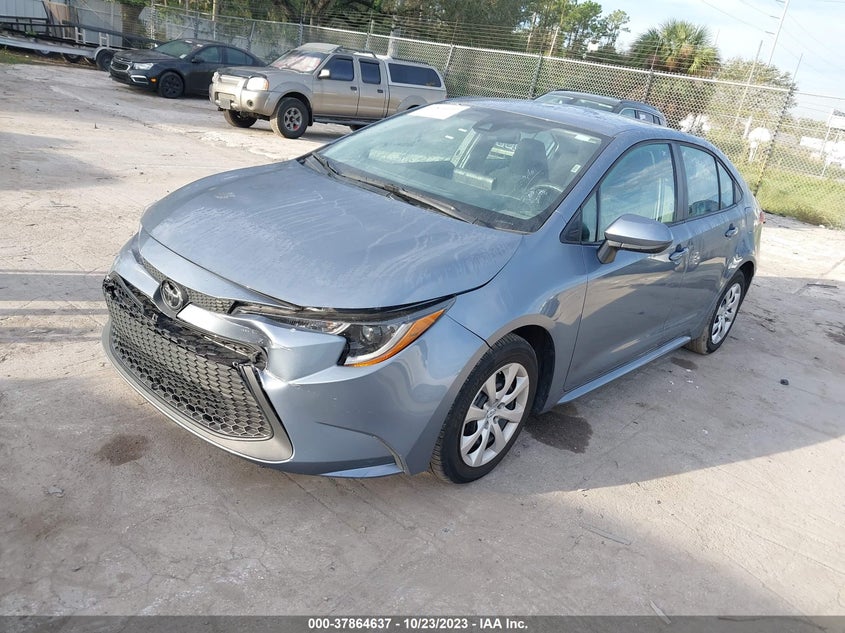 VIN 5YFEPMAE3NP356247 2022 TOYOTA COROLLA LE