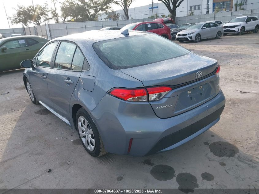 VIN 5YFEPMAE3NP356247 2022 TOYOTA COROLLA LE