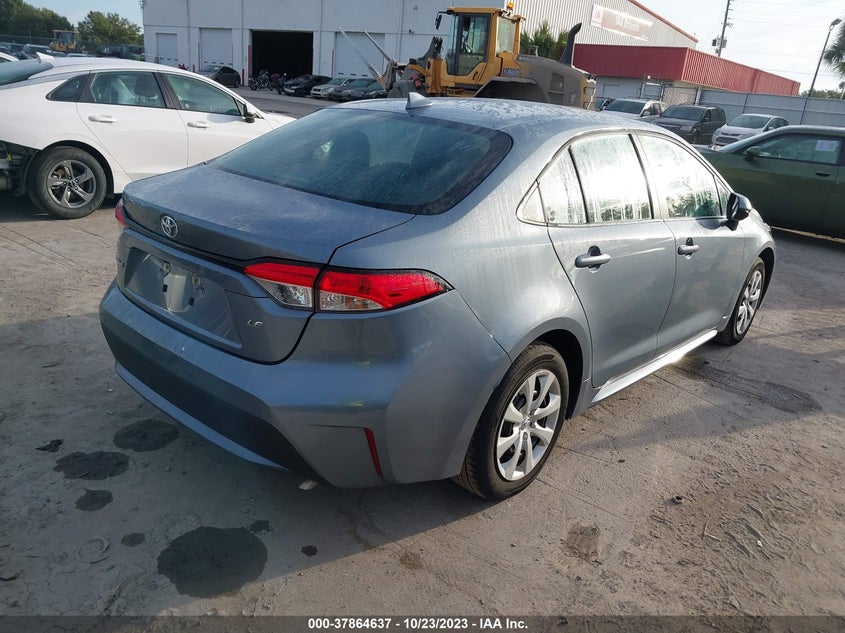 VIN 5YFEPMAE3NP356247 2022 TOYOTA COROLLA LE