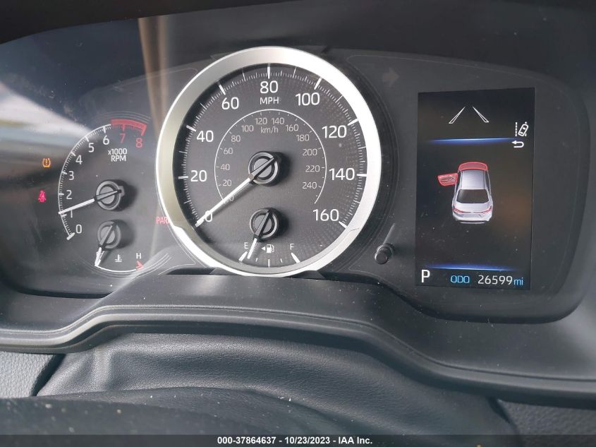 VIN 5YFEPMAE3NP356247 2022 TOYOTA COROLLA LE