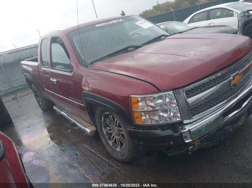 2013 CHEVROLET SILVERADO 1500 LT - 1GCRKSE79DZ220547