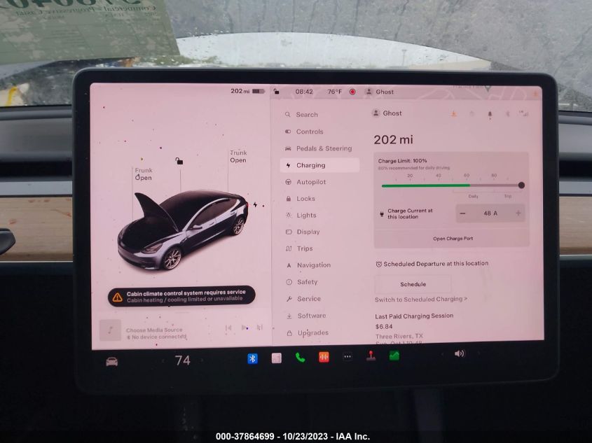 2022 TESLA MODEL 3 - 5YJ3E1EB1NF107324