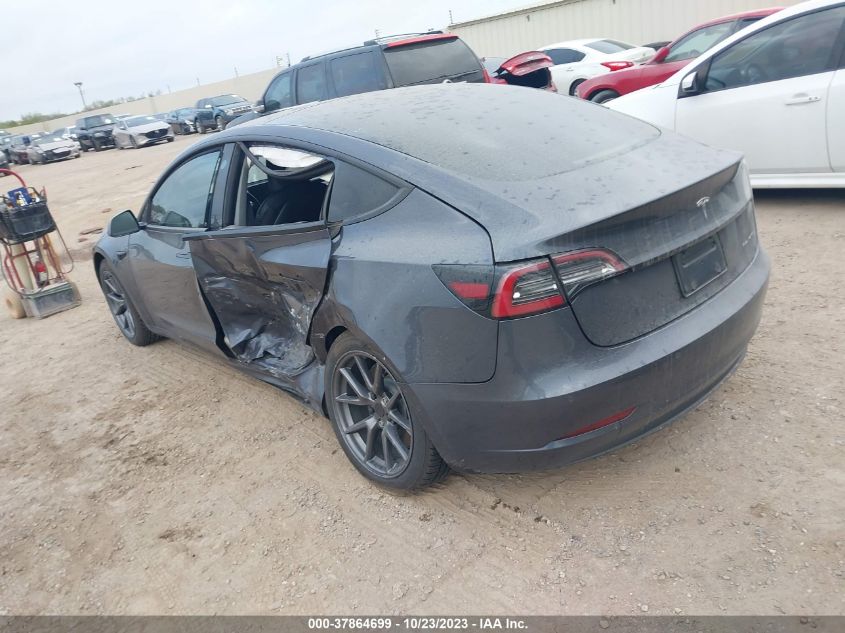 2022 TESLA MODEL 3 - 5YJ3E1EB1NF107324