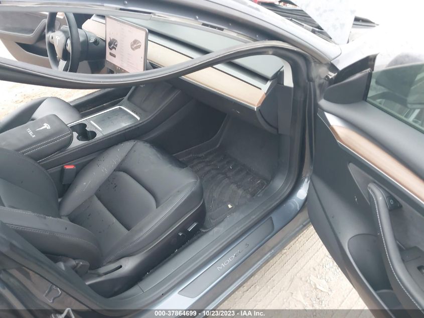 2022 TESLA MODEL 3 - 5YJ3E1EB1NF107324