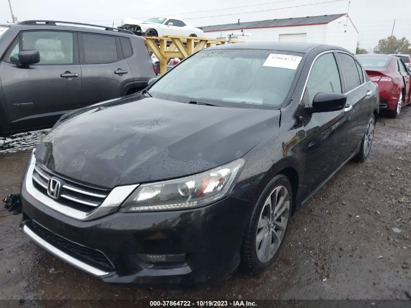 2014 HONDA ACCORD SEDAN SPORT - 1HGCR2F59EA090625