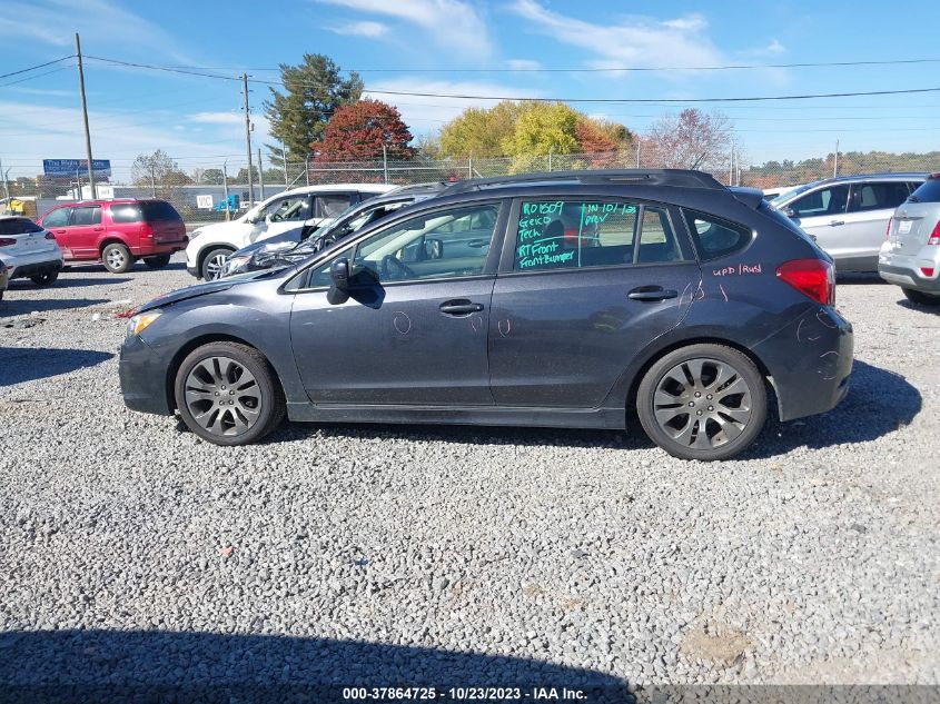 2014 SUBARU IMPREZA 2.0I SPORT PREMIUM - JF1GPAL64E8307895