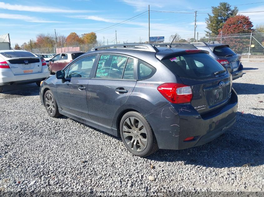 2014 SUBARU IMPREZA 2.0I SPORT PREMIUM - JF1GPAL64E8307895