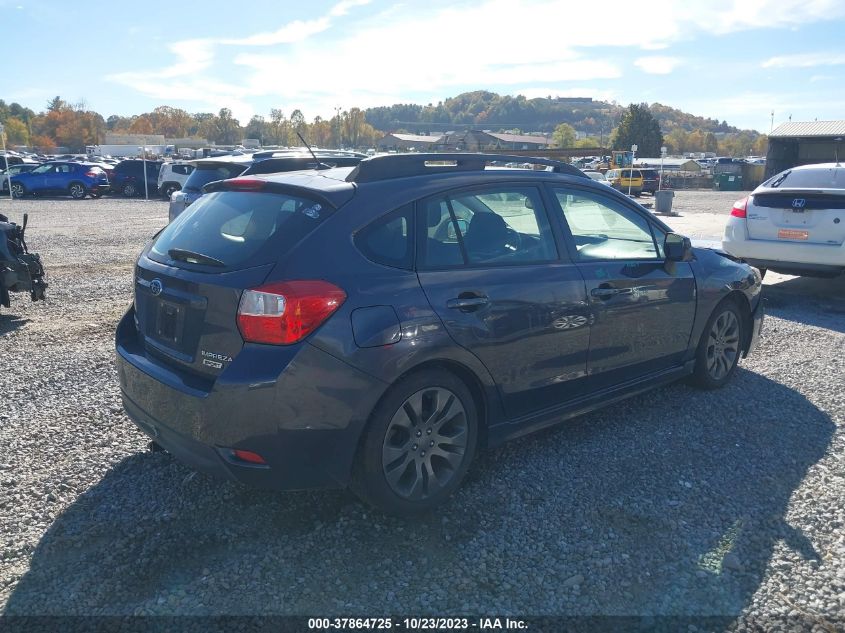2014 SUBARU IMPREZA 2.0I SPORT PREMIUM - JF1GPAL64E8307895