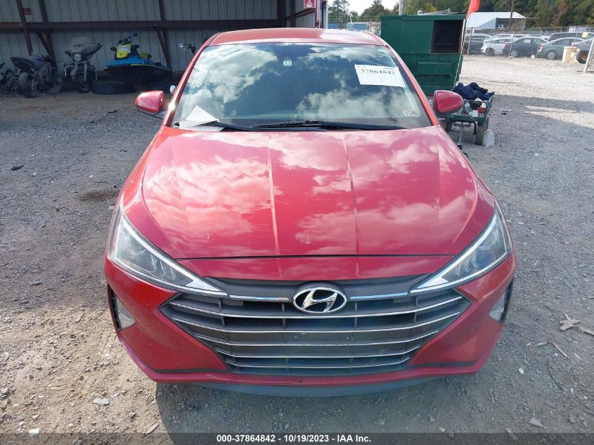 2019 HYUNDAI ELANTRA SEL - 5NPD84LFXKH420324