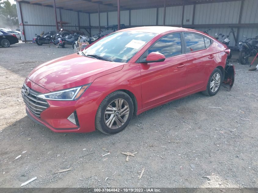 2019 HYUNDAI ELANTRA SEL - 5NPD84LFXKH420324