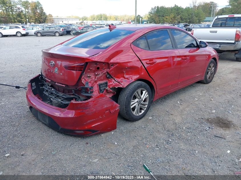 2019 HYUNDAI ELANTRA SEL - 5NPD84LFXKH420324