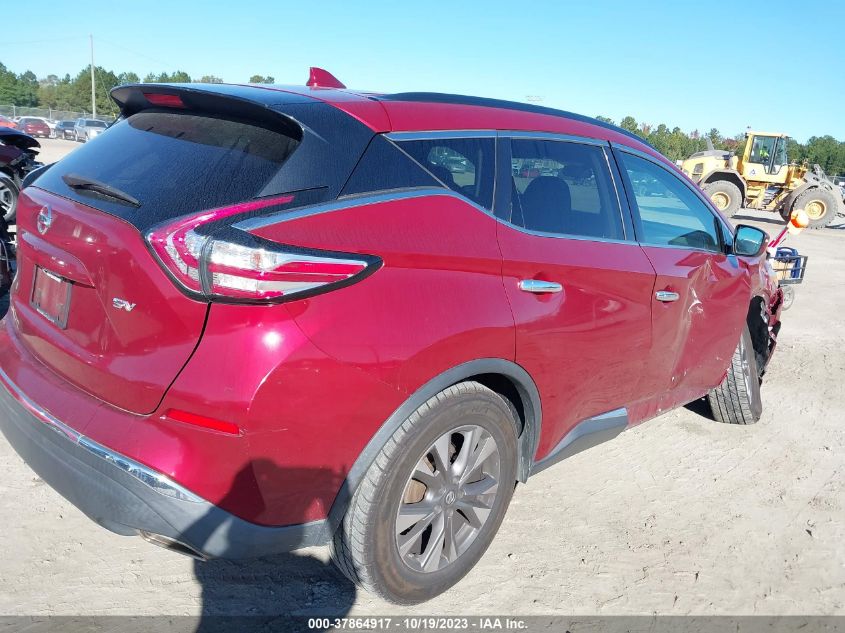 2017 NISSAN MURANO S/SL/SV/PLATINUM - 5N1AZ2MGXHN110786