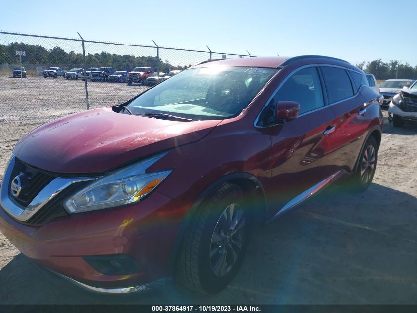 2017 NISSAN MURANO S/SL/SV/PLATINUM - 5N1AZ2MGXHN110786