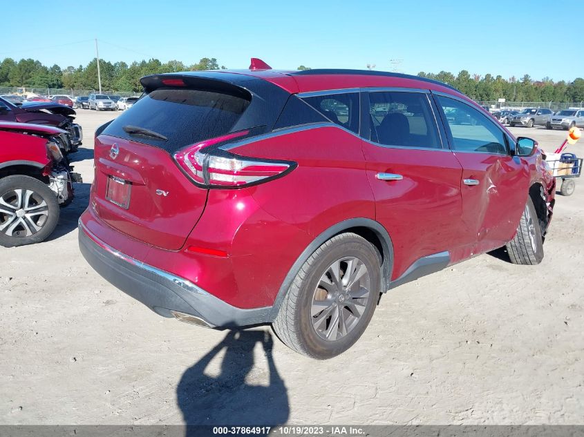 2017 NISSAN MURANO S/SL/SV/PLATINUM - 5N1AZ2MGXHN110786