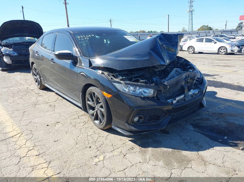 SHHFK7H44KU217588 HONDA CIVIC HATCHBACK SPORT 2019