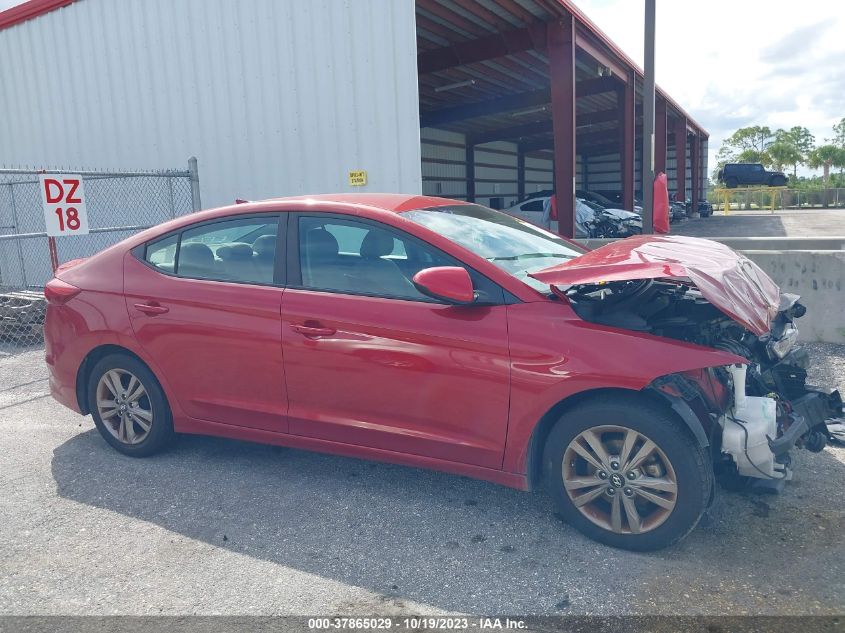 2017 HYUNDAI ELANTRA SE - KMHD84LF1HU208289