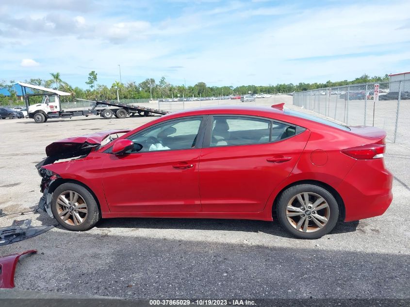 2017 HYUNDAI ELANTRA SE - KMHD84LF1HU208289