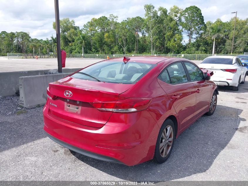 2017 HYUNDAI ELANTRA SE - KMHD84LF1HU208289