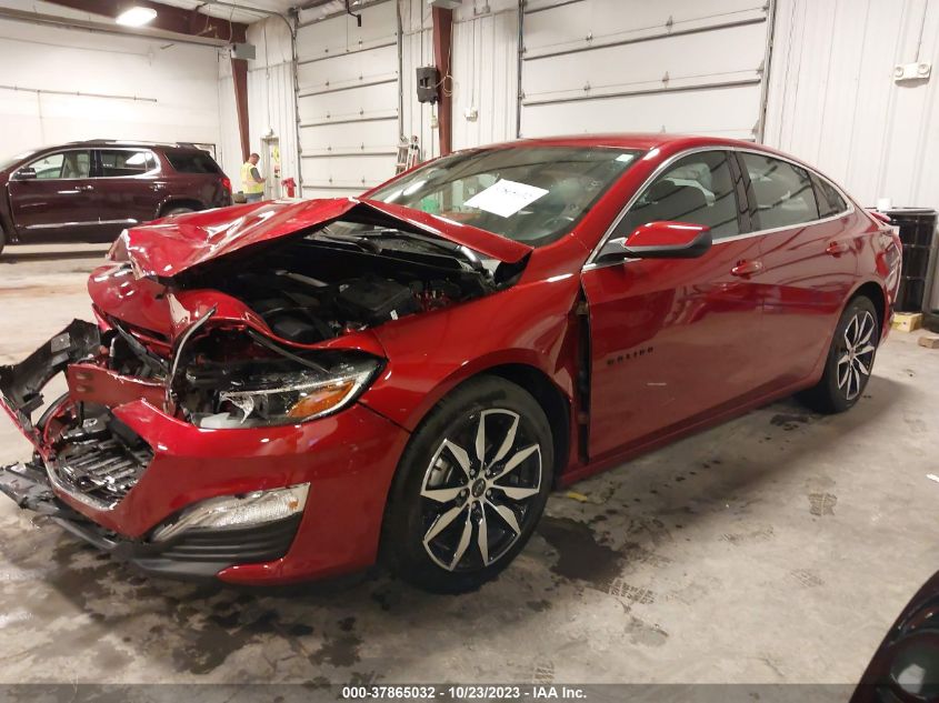 2021 CHEVROLET MALIBU RS - 1G1ZG5ST9MF065464