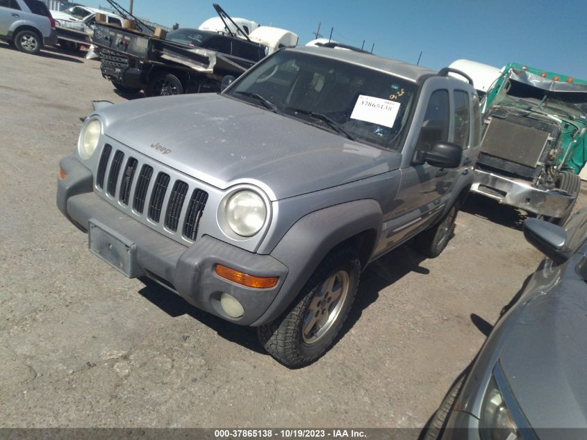 1J8GK48K12W171449 2002 JEEP LIBERTY SPORTphoto 2