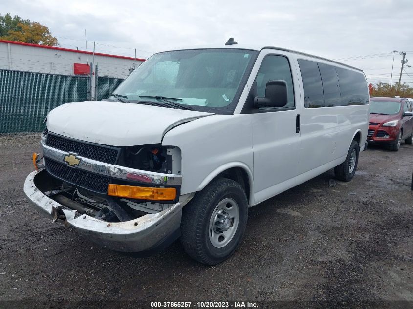 2018 CHEVROLET EXPRESS 3500 LT 1GAZGPFG1J1285179