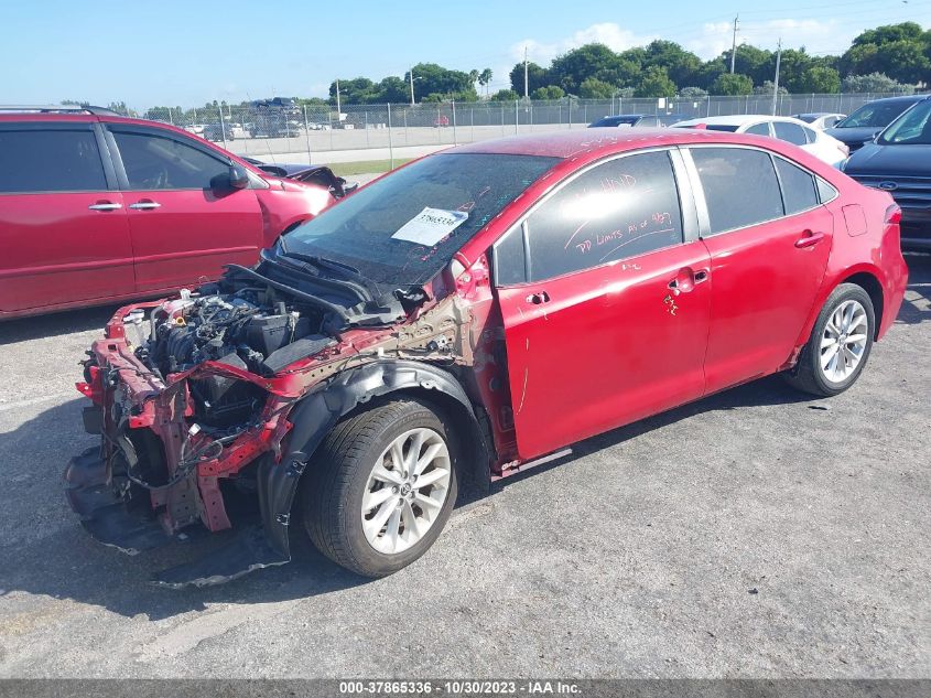 VIN 5YFVPMAE4MP215735 2021 TOYOTA COROLLA LE
