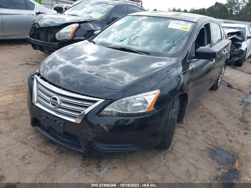 2015 NISSAN SENTRA S/SV/SR/SL - 3N1AB7AP8FY267150