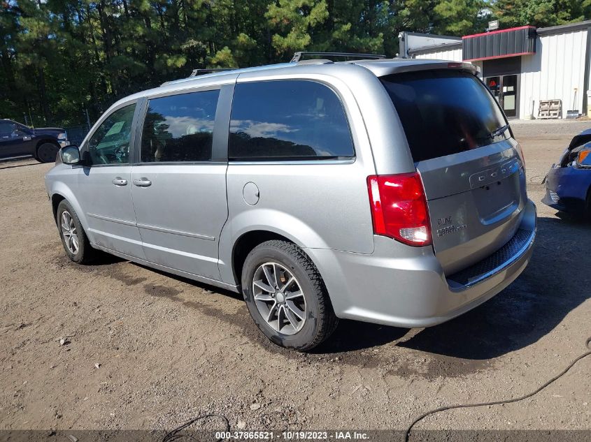 2017 DODGE GRAND CARAVAN SXT - 2C4RDGCG0HR861757