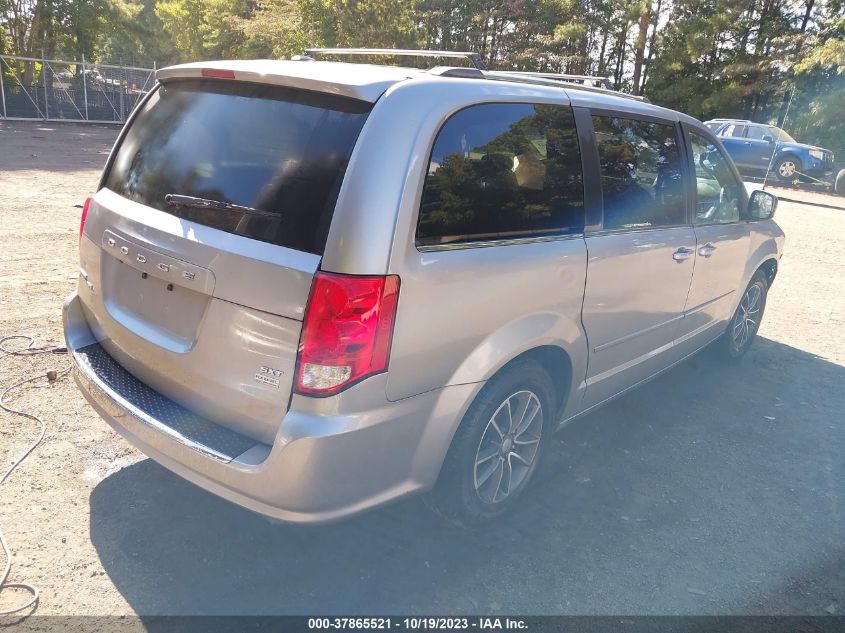 2017 DODGE GRAND CARAVAN SXT - 2C4RDGCG0HR861757