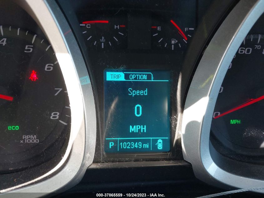 2013 CHEVROLET EQUINOX LT - 2GNALDEK7D6259747