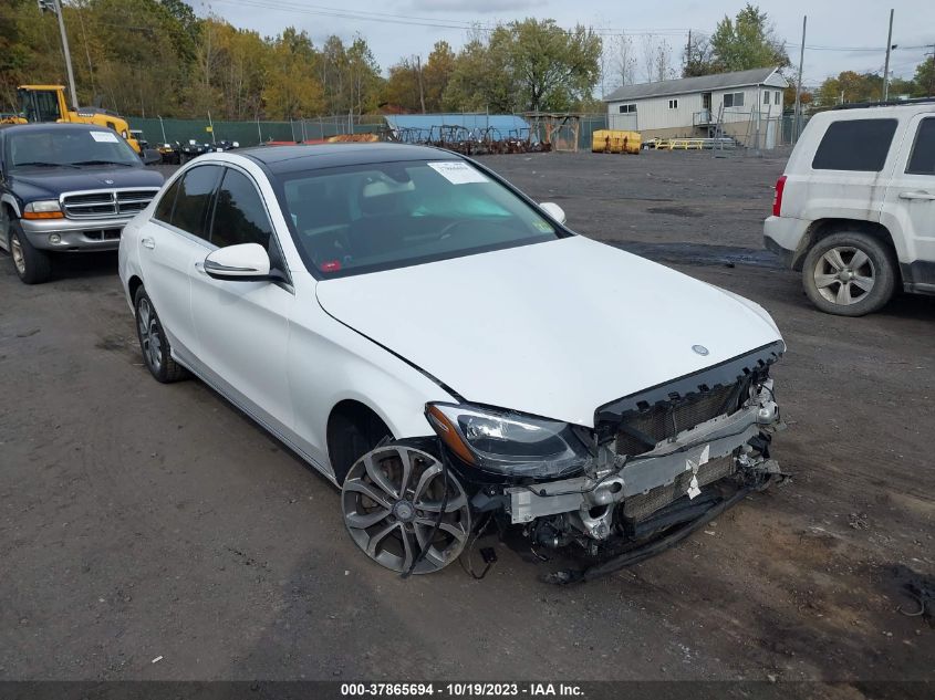 55SWF4KB7GU175791 2016 MERCEDES-BENZ C-CLASS, photo no. 1