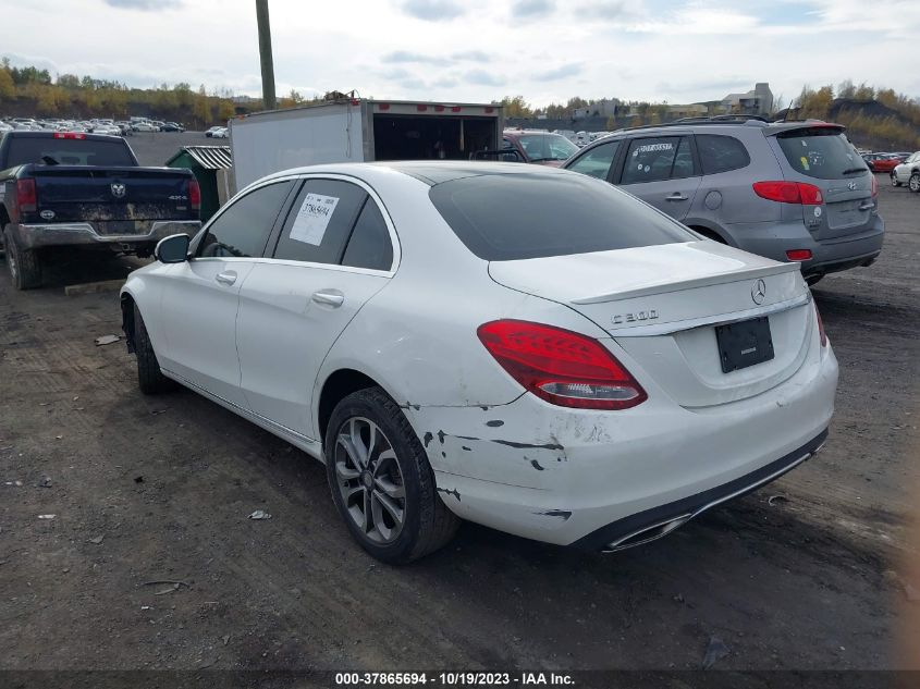 2016 MERCEDES-BENZ C-CLASS C 300 - 55SWF4KB7GU175791