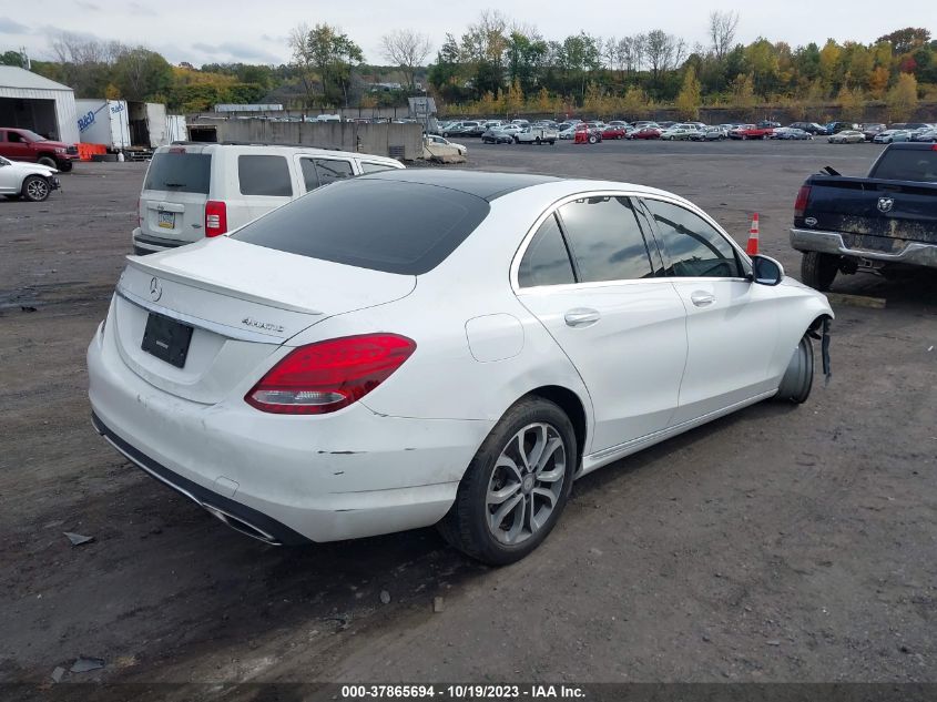 2016 MERCEDES-BENZ C-CLASS C 300 - 55SWF4KB7GU175791