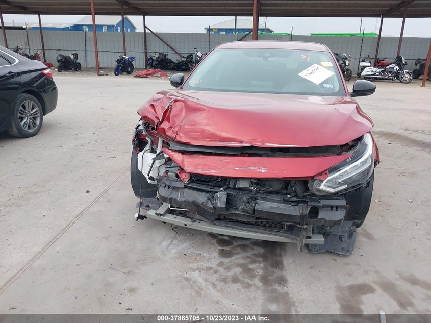 VIN 3N1AB8DV3MY203577 2021 NISSAN SENTRA SR