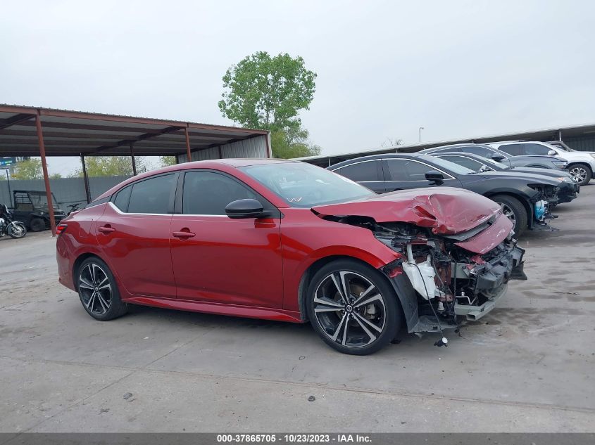 VIN 3N1AB8DV3MY203577 2021 NISSAN SENTRA SR