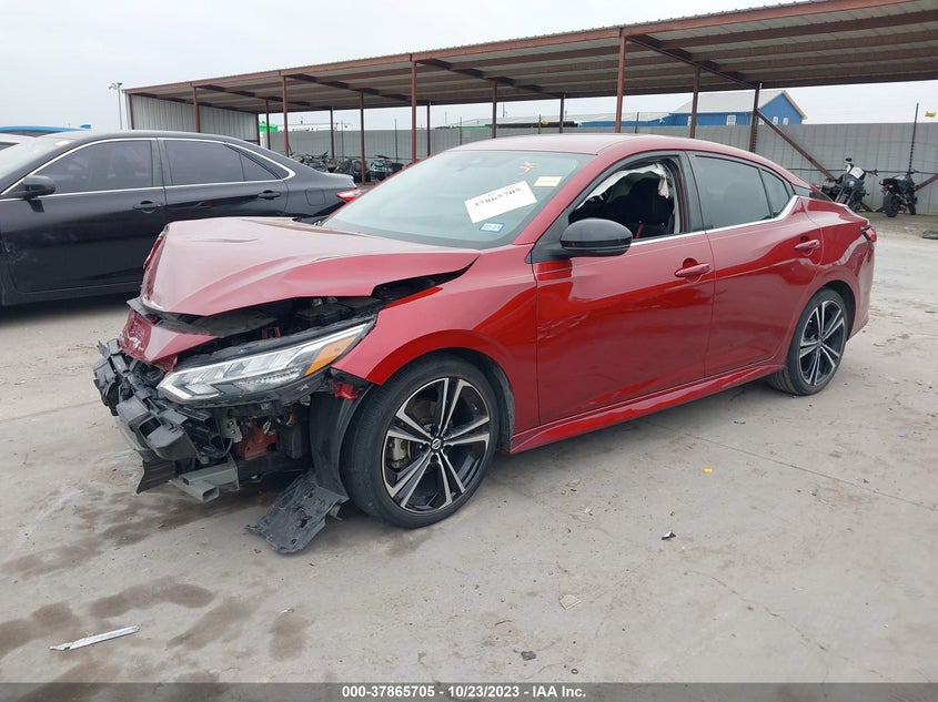 VIN 3N1AB8DV3MY203577 2021 NISSAN SENTRA SR
