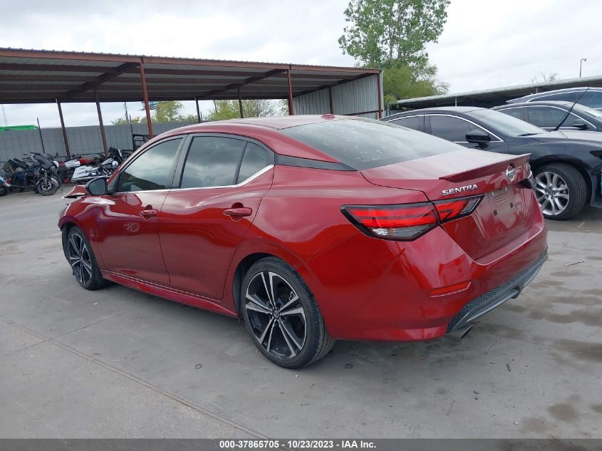 VIN 3N1AB8DV3MY203577 2021 NISSAN SENTRA SR
